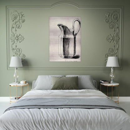 Milk Jug - Vincent van Gogh Brushed Aluminum Print - 70x100 cm / 28x40 inches | Vincent van Gogh Aluminum Print | Vincent van Gogh Prints