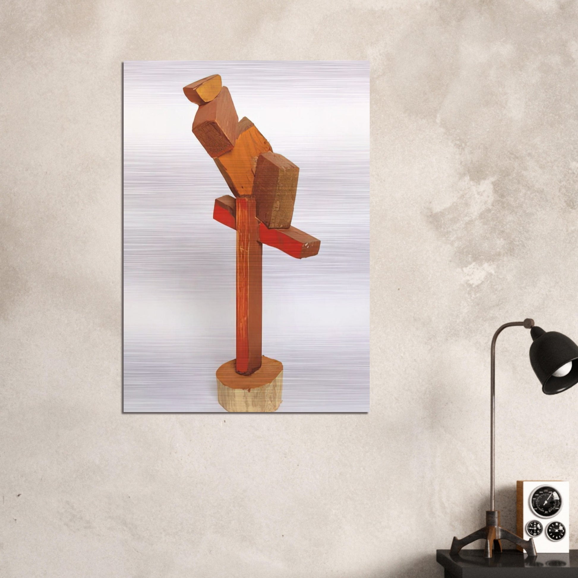 DIVERTIMENTO 1997 - Esteban Vicente Brushed Aluminum Print - 70x100 cm / 28x40 inches | Esteban Vicente Aluminum Print | Esteban Vicente Prints