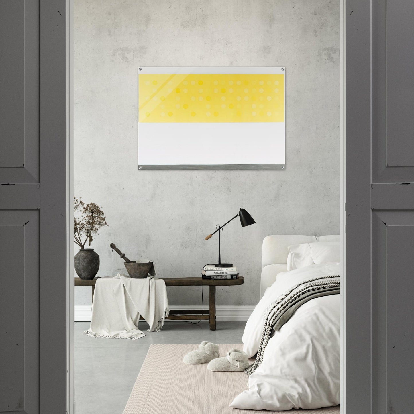 Grid Twenty-Nine - 1970 - Thomas Downing Acrylic Print - 70x100 cm / 28x40″ inches
