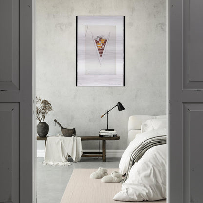 CADILLAC MOTOR CITY SERIES 2009 - Edward Ruscha Brushed Aluminum Print - 70x100 cm / 28x40 inches | Edward Ruscha Aluminum Print | Edward Ruscha Prints