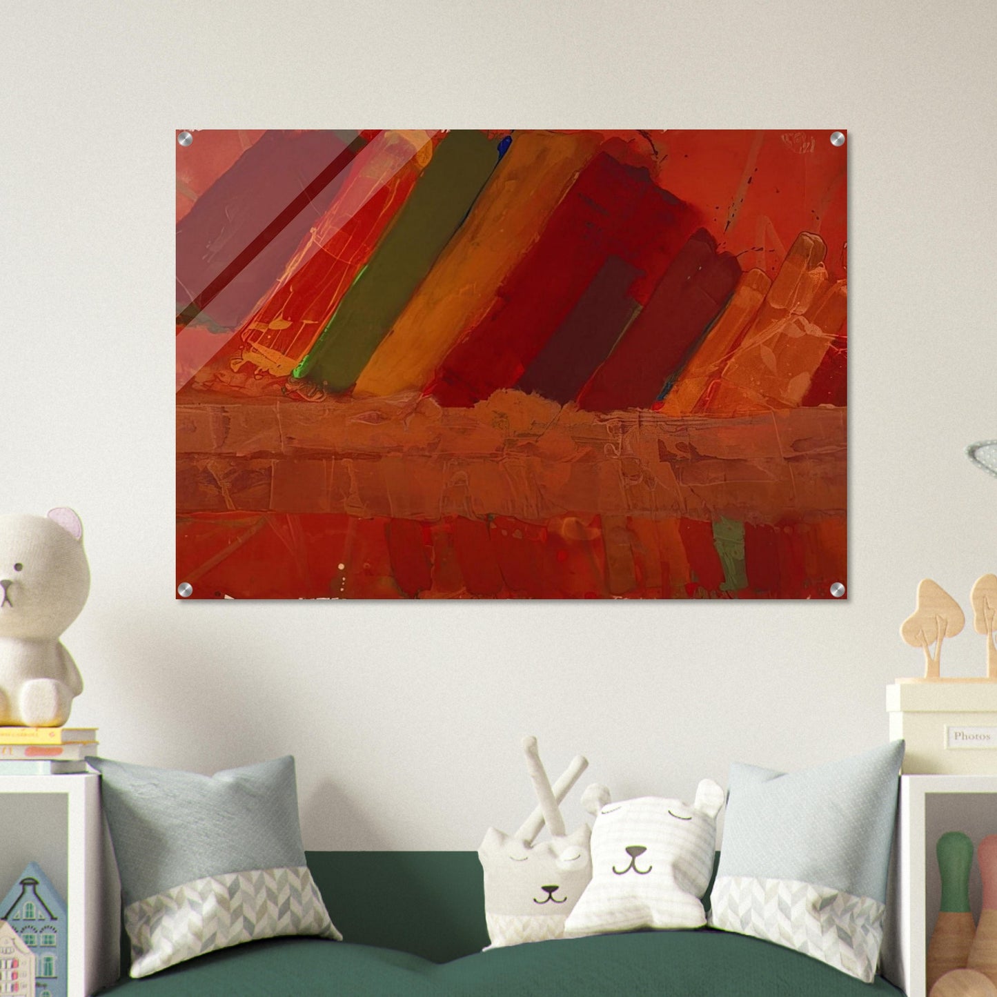 Seneca - 1979 - Albert Irvin Acrylic Print - 70x100 cm / 28x40″ inches