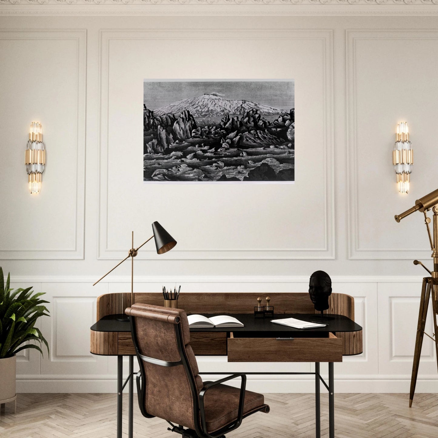 ESCHER (15) - MC Escher Brushed Aluminum Print - 70x100 cm / 28x40 inches | MC Escher Aluminum Print | MC Escher Prints