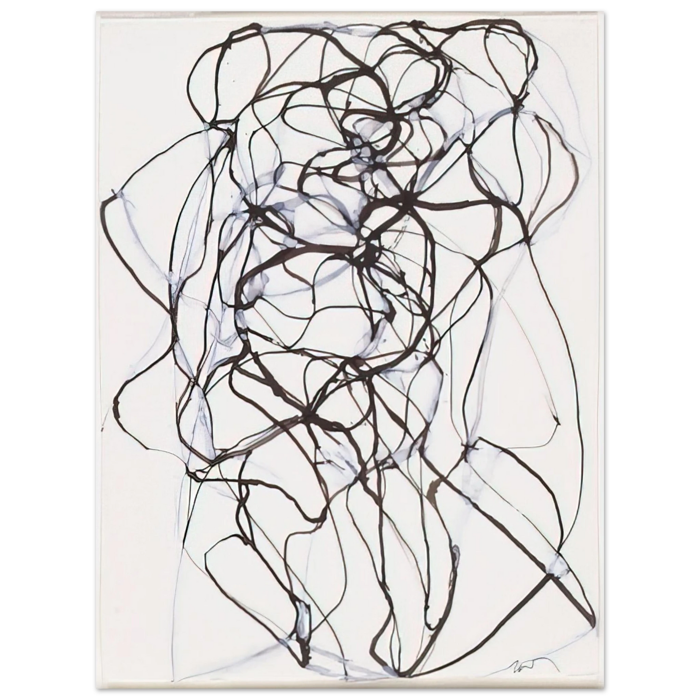 Brice Marden - Aphrodite Study - 1993  75x100 cm / 30x40inches Fine Art Poster