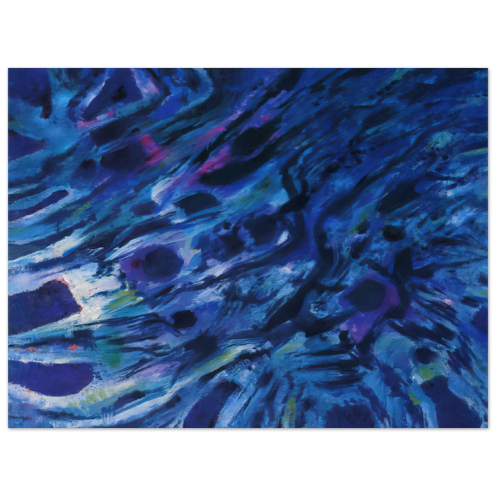 Alfred Manessier - Eaux vives - 1979  75x100 cm / 30x40inches Fine Art Poster