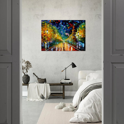 Leonid Afremov - Leonid Afremov Brushed Aluminum Print - 70x100 cm / 28x40 inches | Leonid Afremov Aluminum Print | Leonid Afremov Prints
