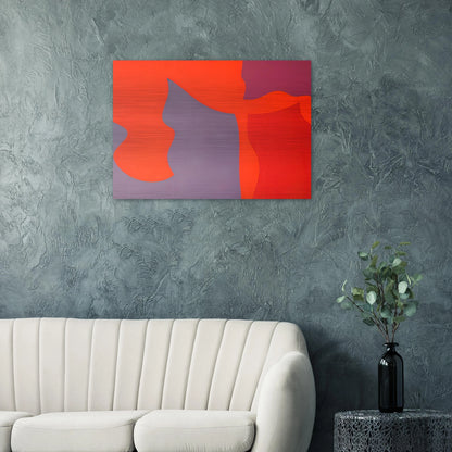 Passage-‚rosion - Fernand Leduc Brushed Aluminum Print - 70x100 cm / 28x40 inches | Fernand Leduc Aluminum Print | Fernand Leduc Prints