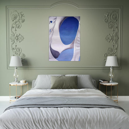 Pelvis II - Georgia O'Keeffe Brushed Aluminum Print - 70x100 cm / 28x40 inches | Georgia O'Keeffe Aluminum Print | Georgia O'Keeffe Prints