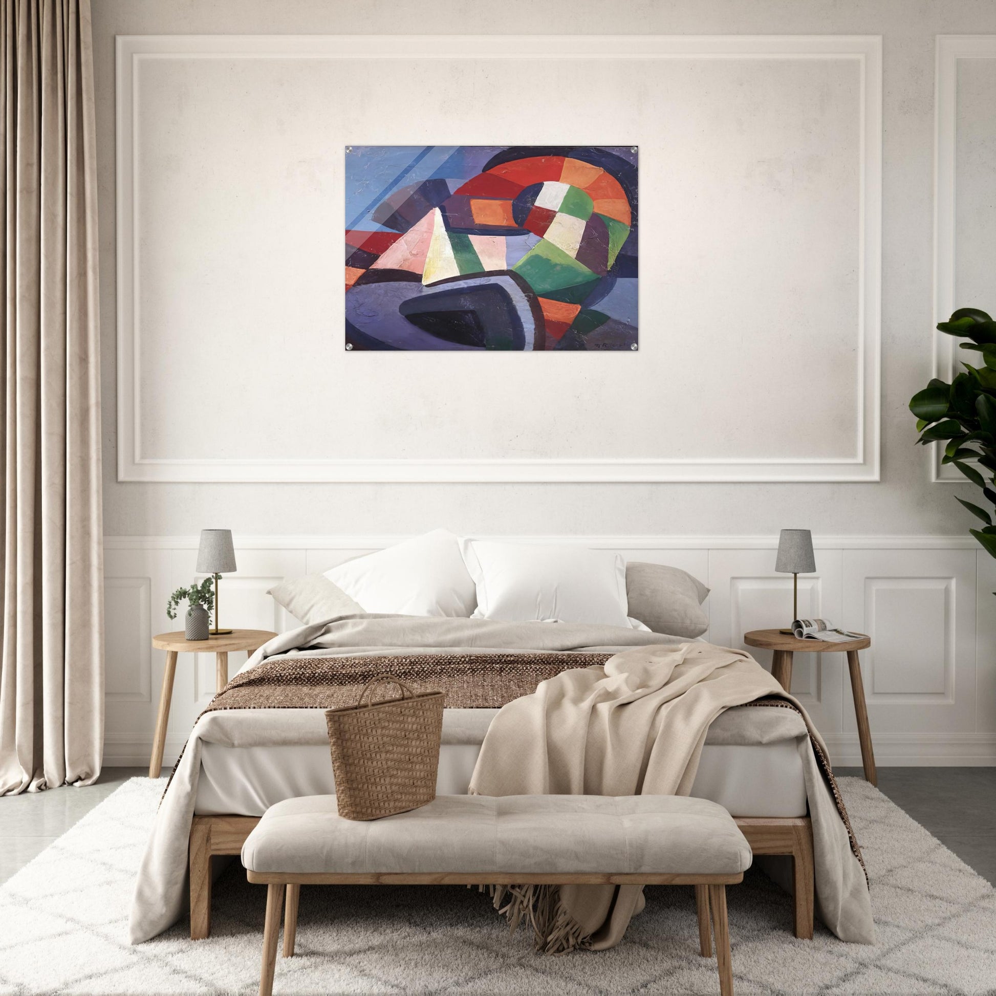 Synchromy - 1915 - Morgan Russell Acrylic Print - 70x100 cm / 28x40″ inches