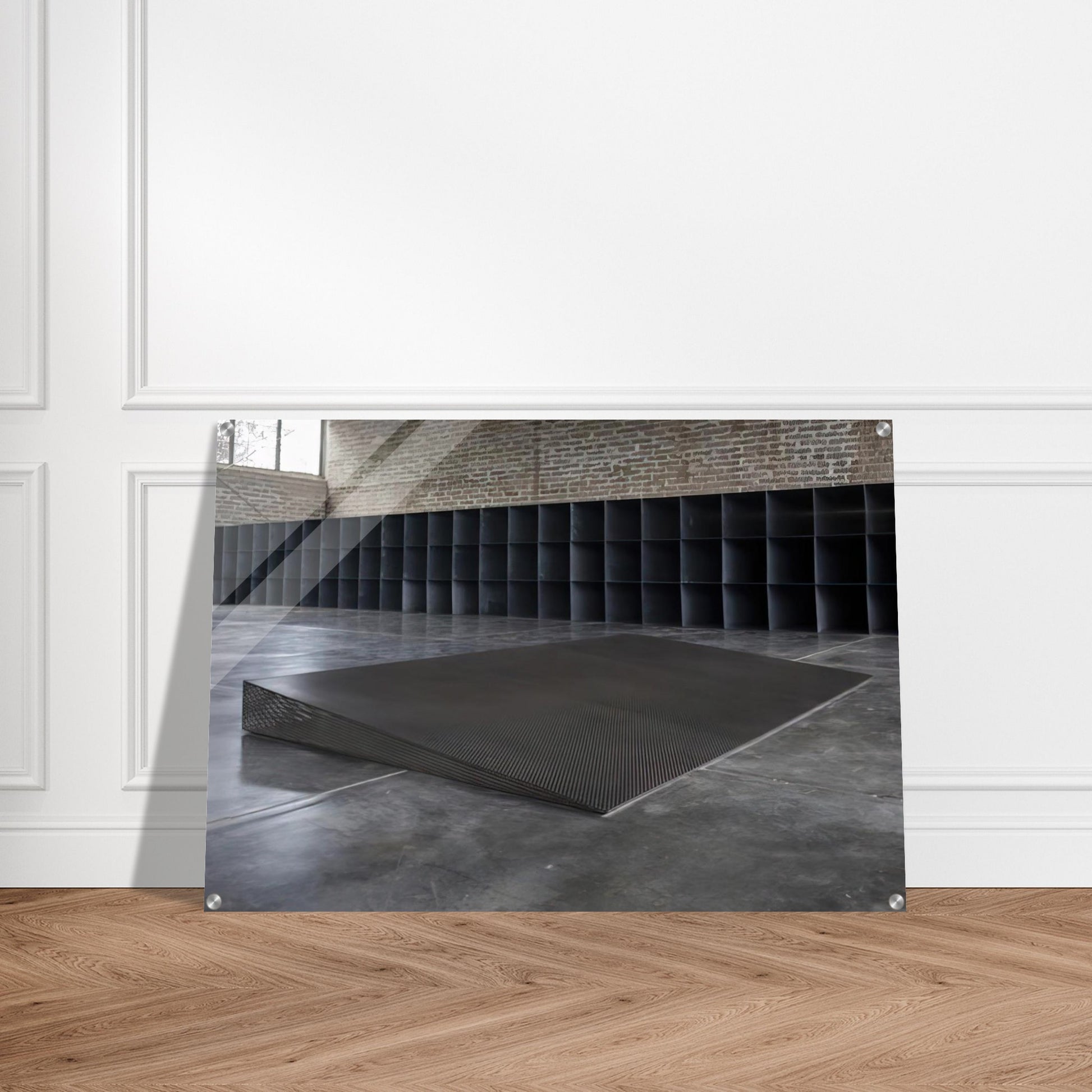 Untitled Eight Inches - 1968 - Donald Judd Acrylic Print - 70x100 cm / 28x40″ inches