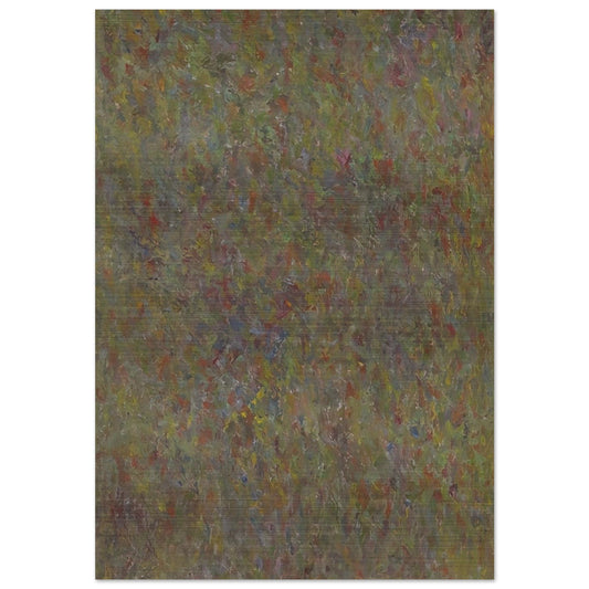 COMPOSITION 1963 - Milton Resnick Brushed Aluminum Print - 70x100 cm / 28x40 inches | Milton Resnick Aluminum Print | Milton Resnick Prints