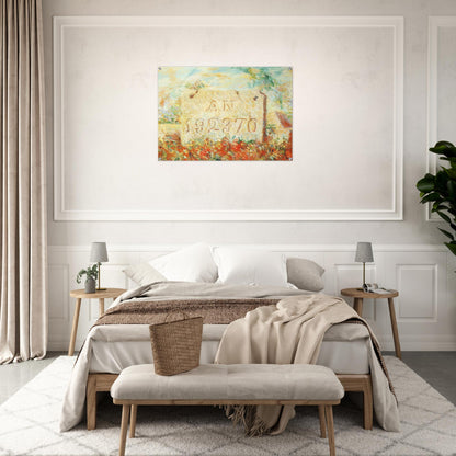 THE SMILE 1943 - Rene Magritte Acrylic Print - 70x100 cm / 28x40″ inches