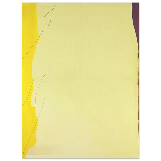 Helen Frankenthaler - Distillation - 1973 Wall art - 13x18 cm / 5x7 Inches - Fine Art Poster - -
