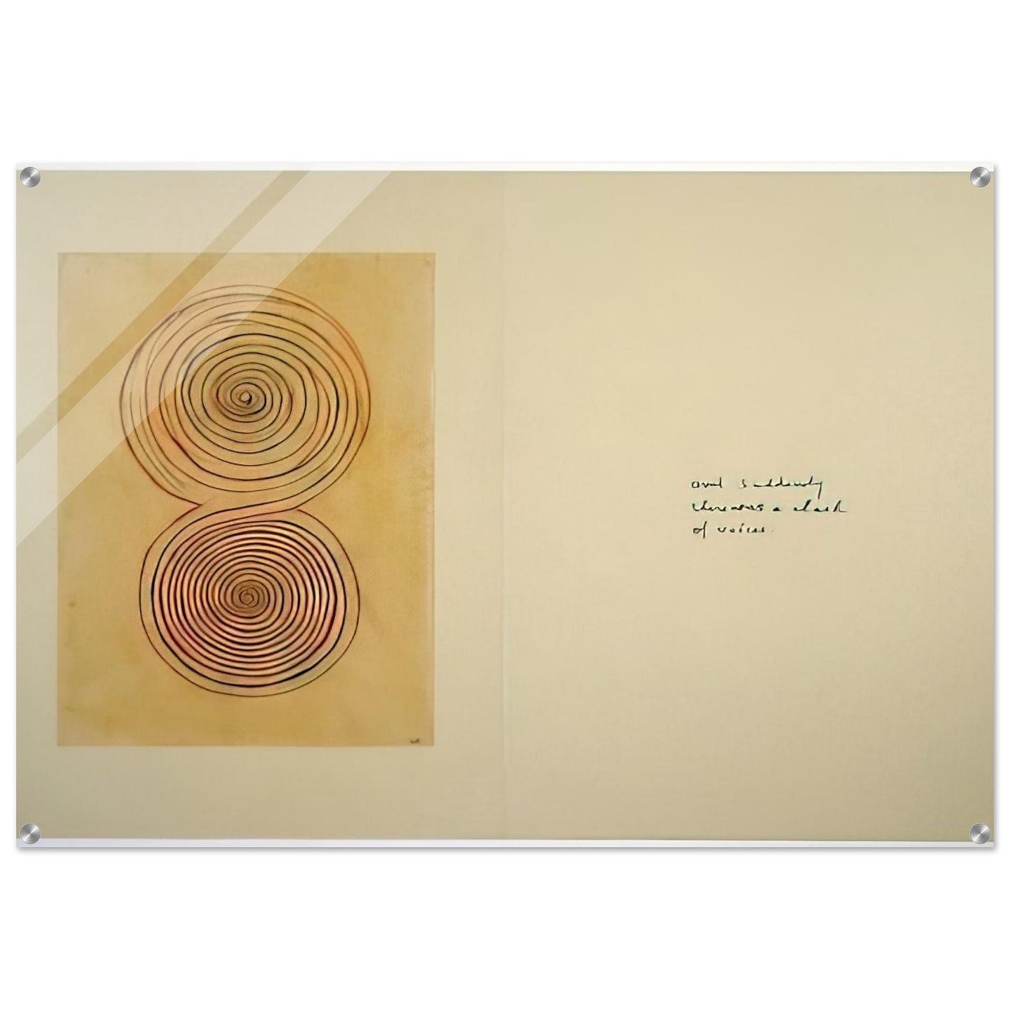 SUBLIMATION 2002 1 - Louise Bourgeois Acrylic Print - 70x100 cm / 28x40″ inches