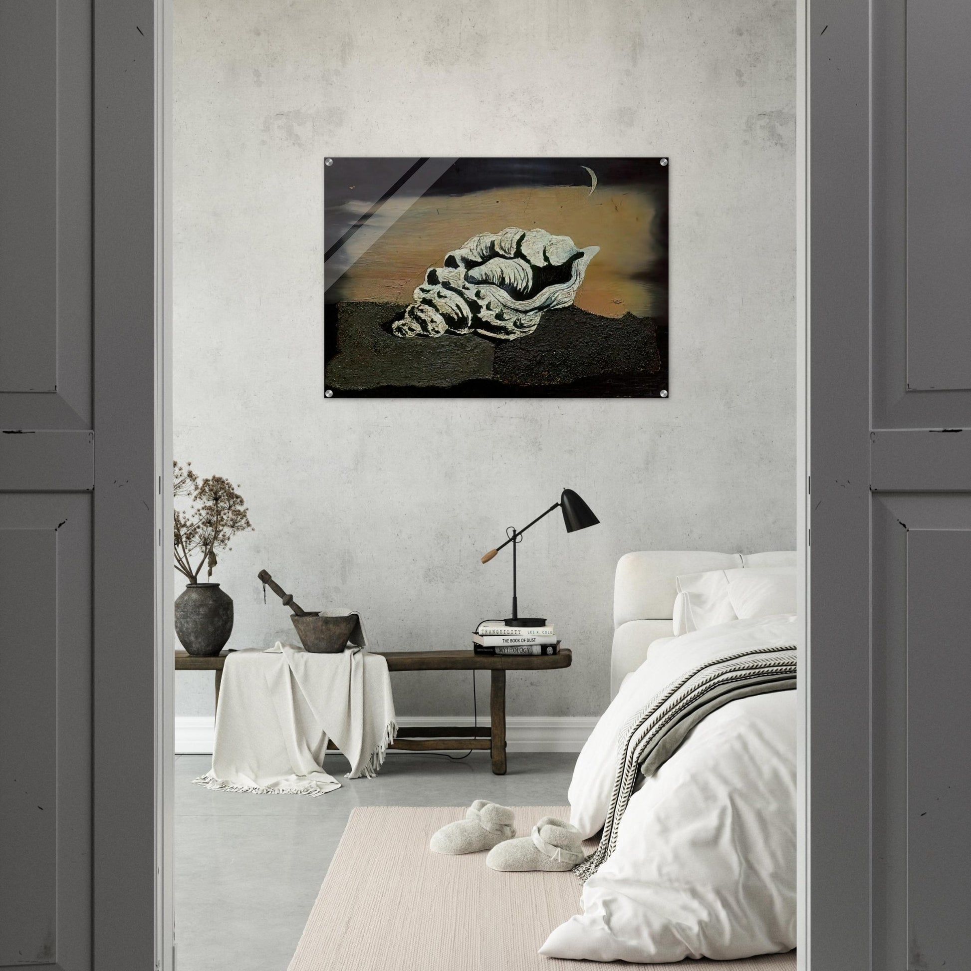 SHELL - Salvador Dali Acrylic Print - 70x100 cm / 28x40″ inches