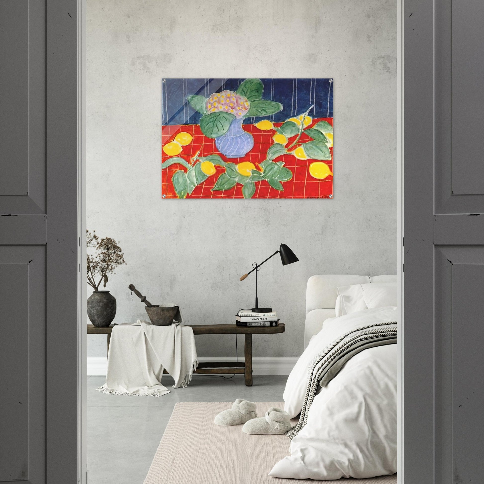 LEMONS AND SAXIFRAGES 1943 - Henri Matisse Acrylic Print - 70x100 cm / 28x40″ inches