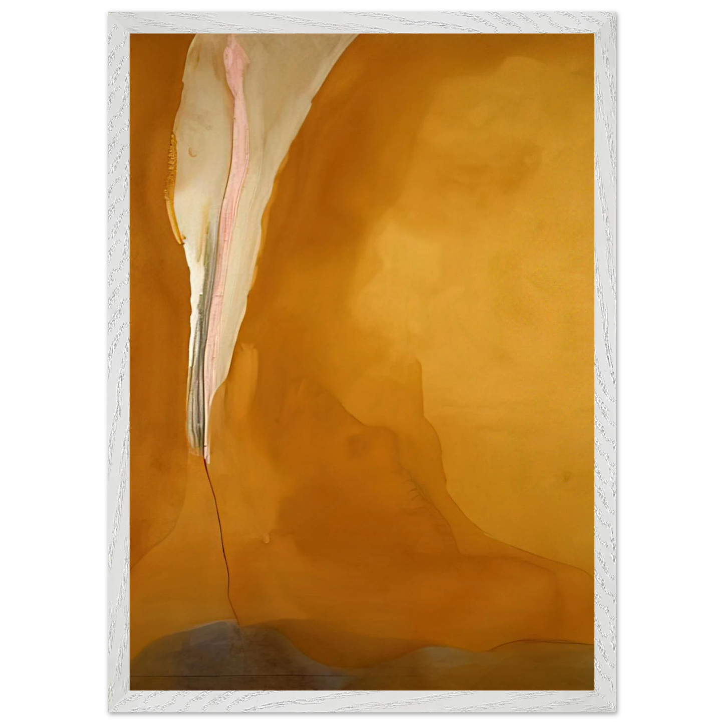Helen Frankenthaler - Coral Wedge - 1972 Wall art - 45x60 cm / 18x24 inches - Fine Art Poster-canvas - -
