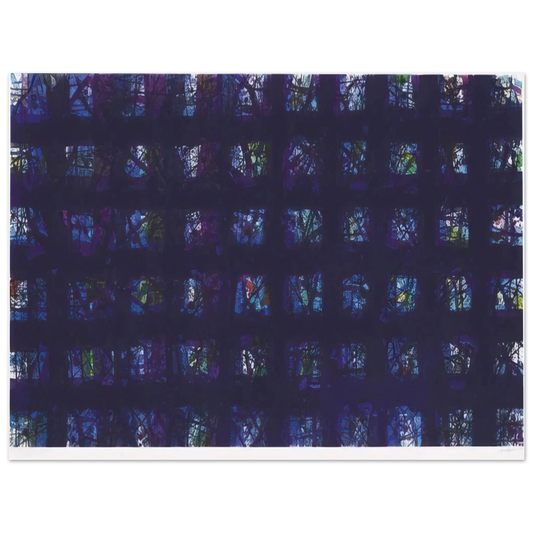 Sam Francis - La Notte  75x100 cm / 30x40inches Fine Art Poster
