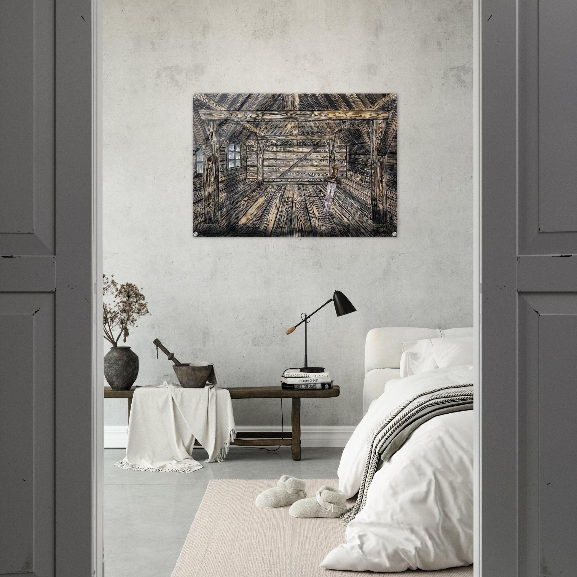 NOTHUNG 1973 - Anselm Kiefer Acrylic Print - 70x100 cm / 28x40″ inches