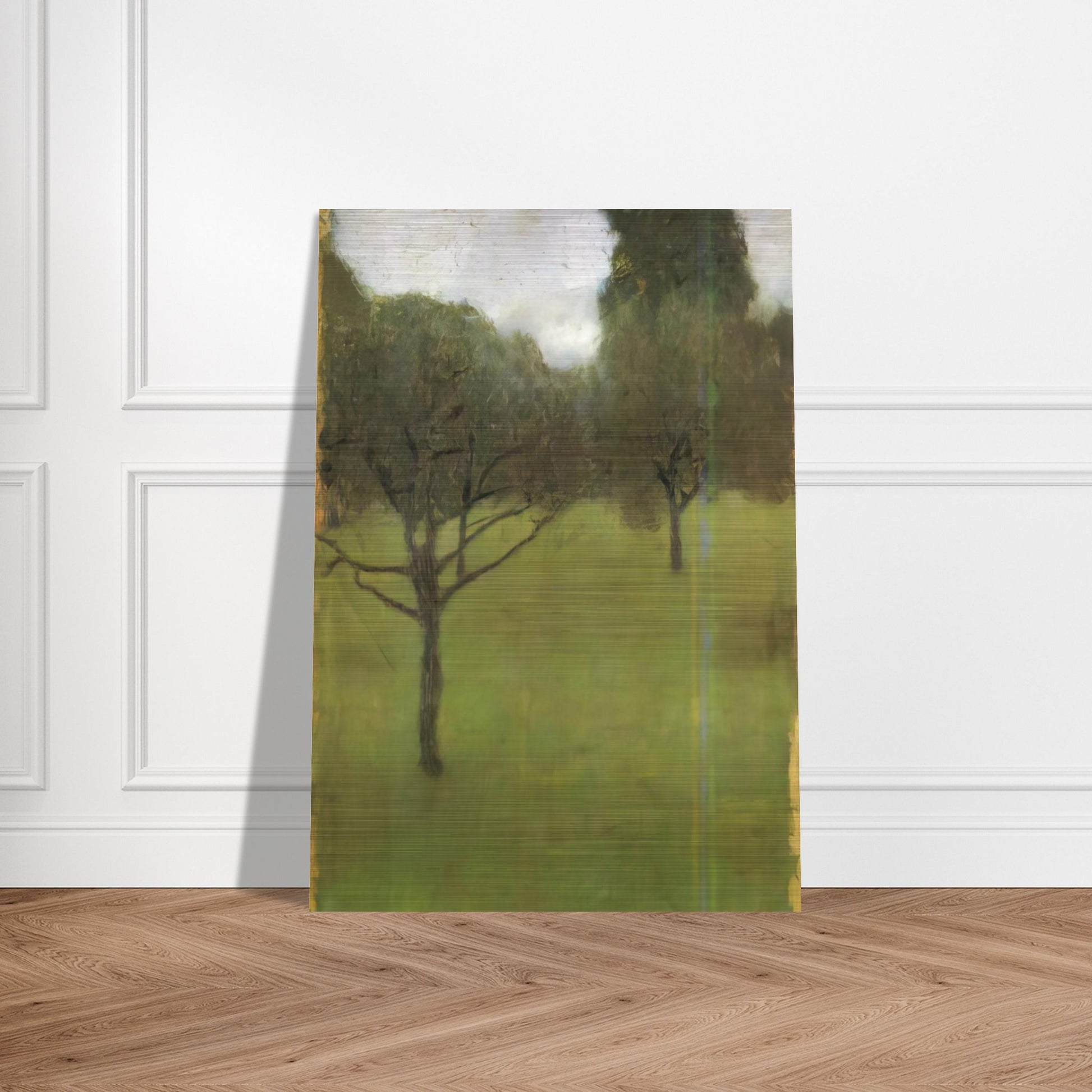 ORCHARD - Gustav Klimt Brushed Aluminum Print - 70x100 cm / 28x40 inches | Gustav Klimt Aluminum Print | Gustav Klimt Prints