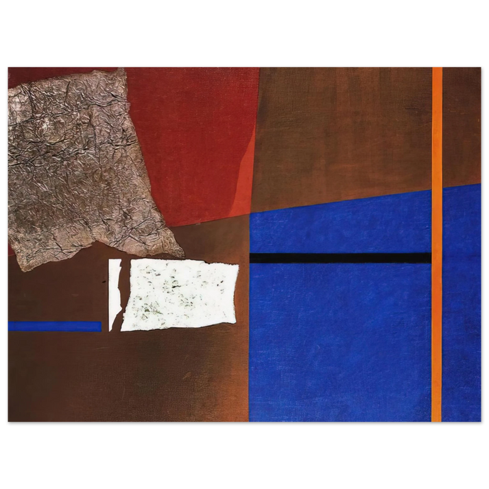 Enrico Prampolini - ASTRAZIONE PLASTICA 1954  75x100 cm / 30x40inches Fine Art Poster