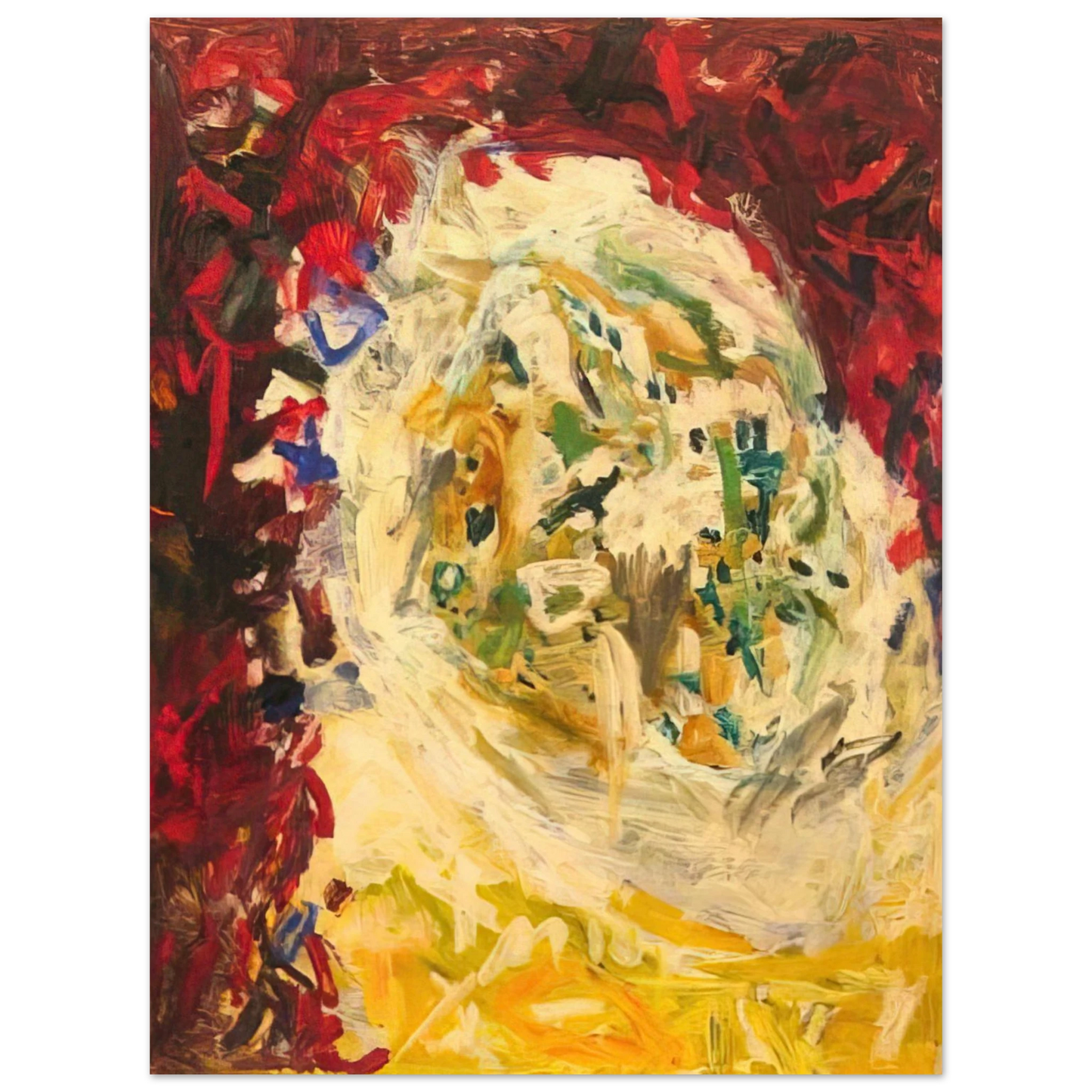 Gene Davis - Christmas Tree - 1956  75x100 cm / 30x40inches Fine Art Poster