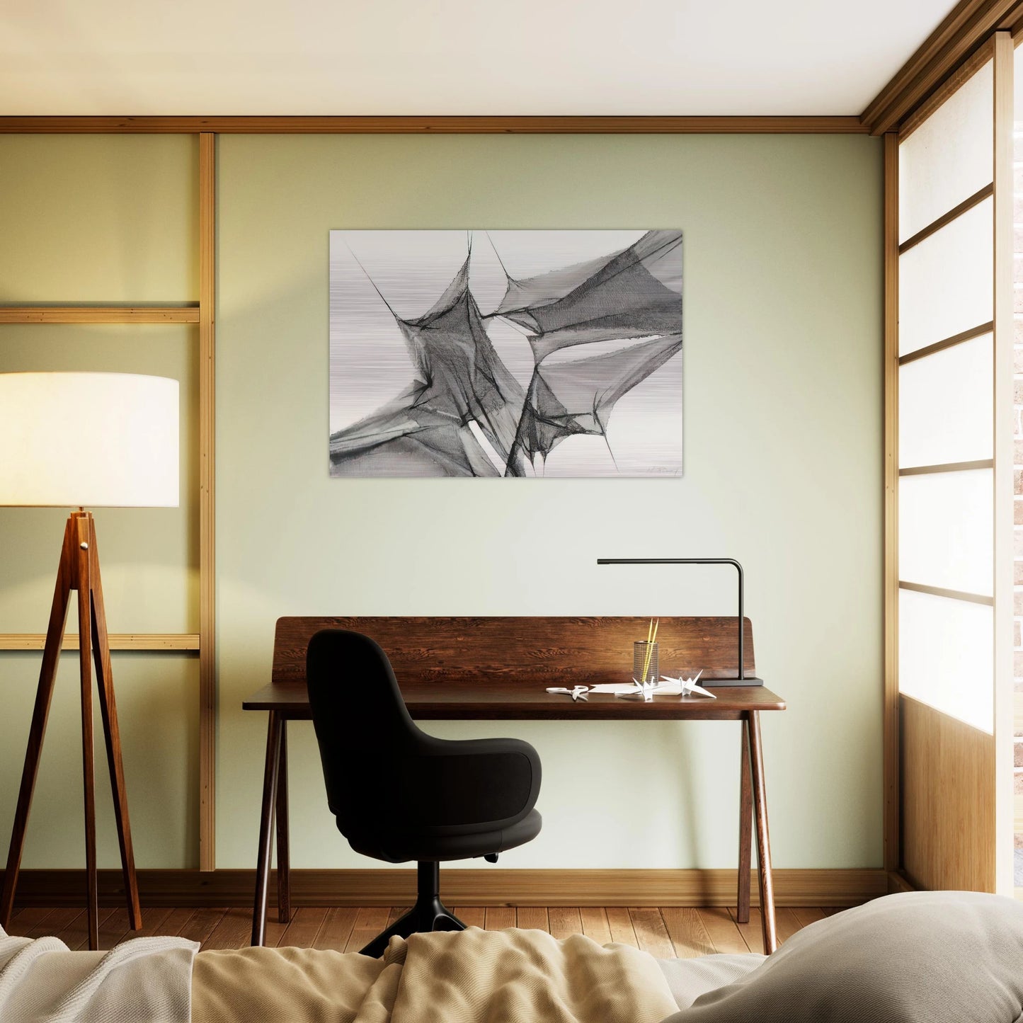 Untitled - 1975 - Manuel Rivera Brushed Aluminum Print - 70x100 cm / 28x40 inches | Manuel Rivera Aluminum Print | Manuel Rivera Prints