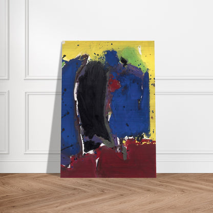 Composition - Sam Francis Brushed Aluminum Print - 70x100 cm / 28x40 inches | Sam Francis Aluminum Print | Sam Francis Prints