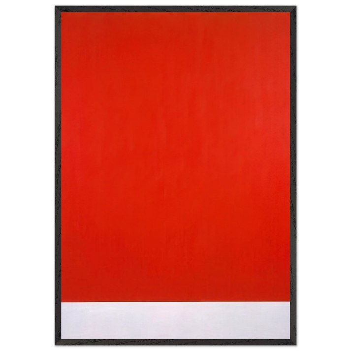Broadway - Ellsworth Kelly 70x100 cm / 28x40 inches Framed Art Print – Black Wooden Frame