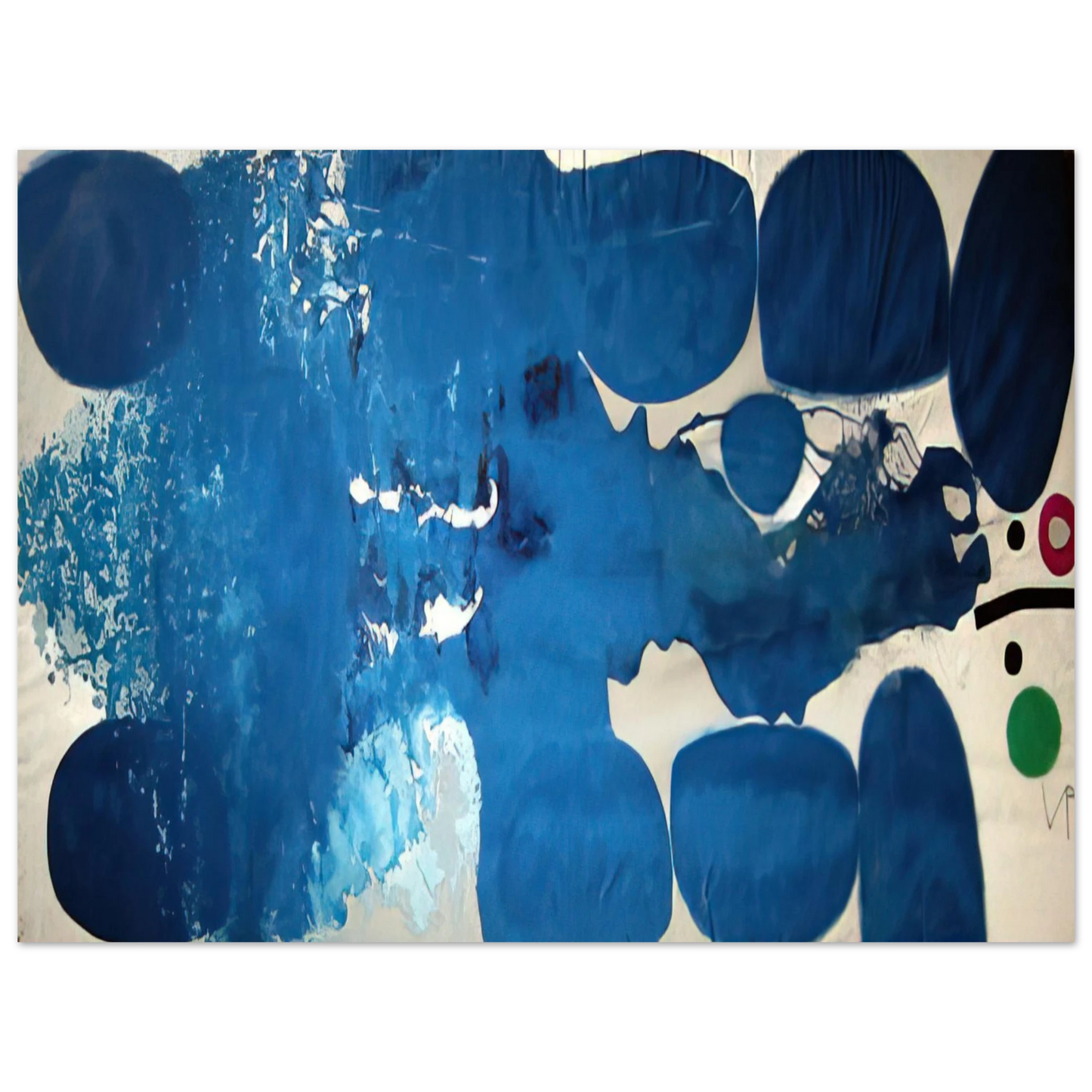 Victor Pasmore - A TREE FULL OF BIRDS 2 1979  75x100 cm / 30x40inches Fine Art Poster