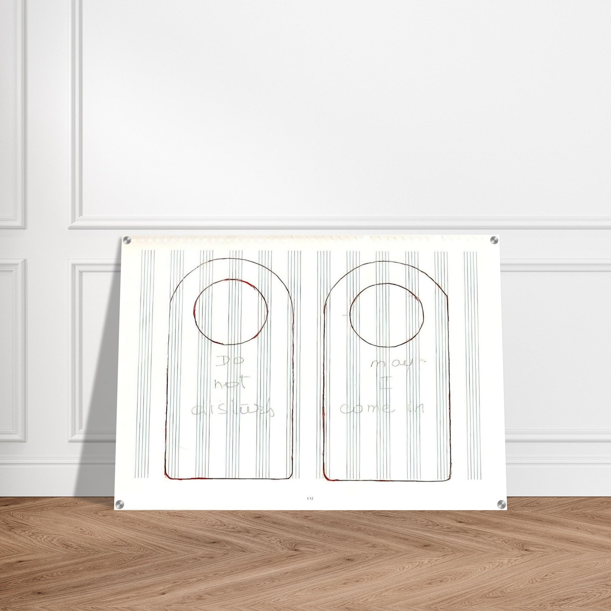 UNTITLED 1995 3 - Louise Bourgeois Acrylic Print - 70x100 cm / 28x40″ inches