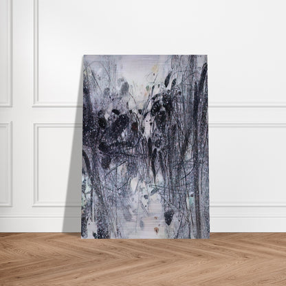 EVOCATION BLEUE 1989 - Chu teh Chun Brushed Aluminum Print - 70x100 cm / 28x40 inches | Chu teh Chun Aluminum Print | Chu teh Chun Prints
