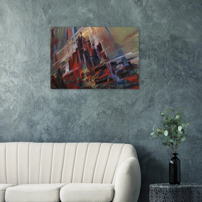 Inferno - 1974 - Konrad Zuse Brushed Aluminum Print - 70x100 cm / 28x40 inches | Konrad Zuse Aluminum Print | Konrad Zuse Prints