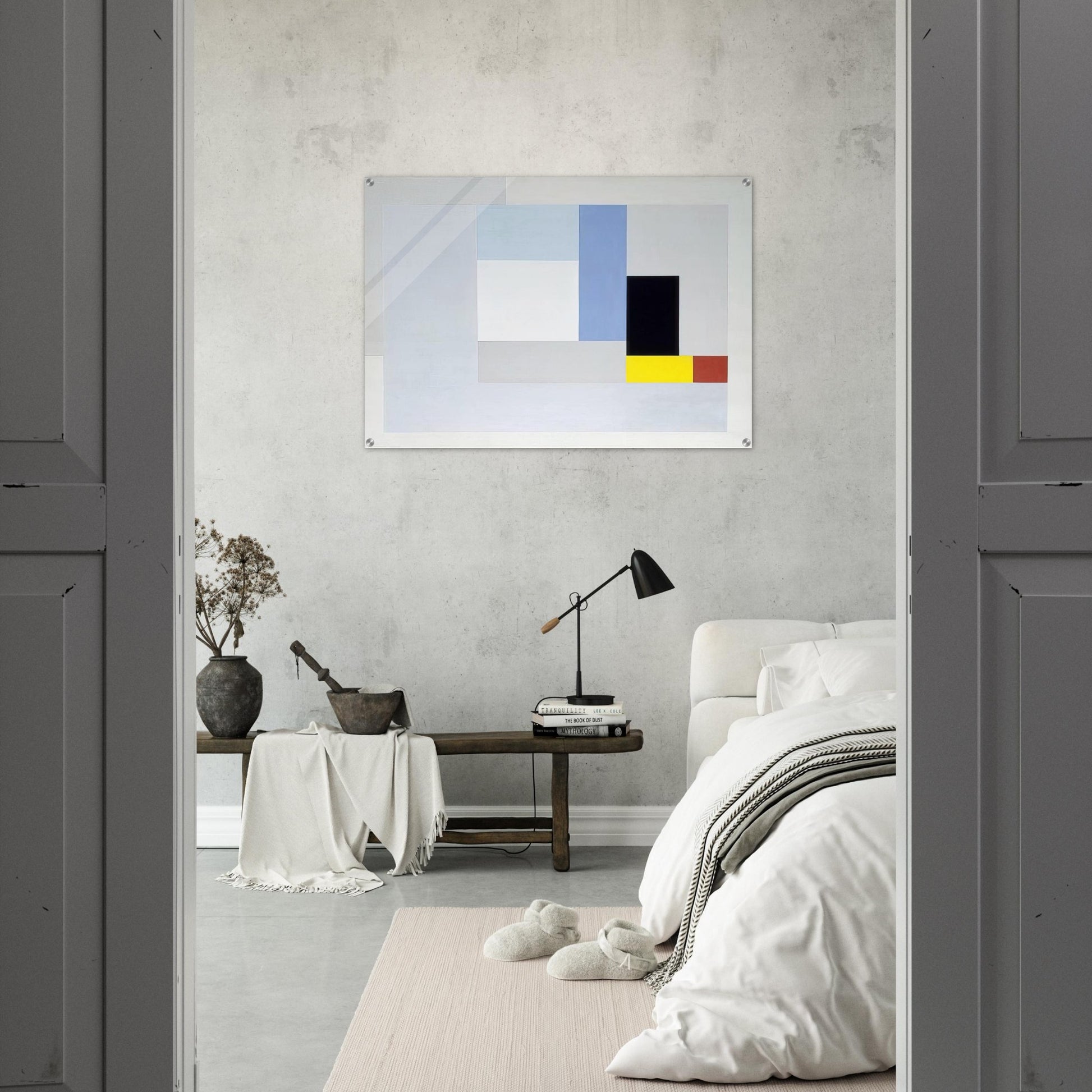 June 1937 painting - 1937 - Ben Nicholson Acrylic Print - 70x100 cm / 28x40″ inches