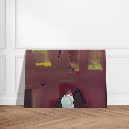 Yin Yang, 1990- - Helen Frankenthaler Brushed Aluminum Print - 70x100 cm / 28x40 inches | Helen Frankenthaler Aluminum Print | Helen Frankenthaler Prints