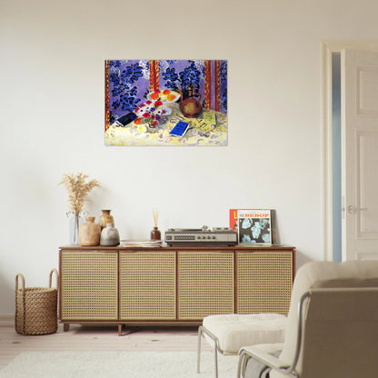 STILL LIFE HISTOIRES JUIVES 1924 - Henri Matisse Brushed Aluminum Print - 70x100 cm / 28x40 inches | Henri Matisse Aluminum Print | Henri Matisse Prints