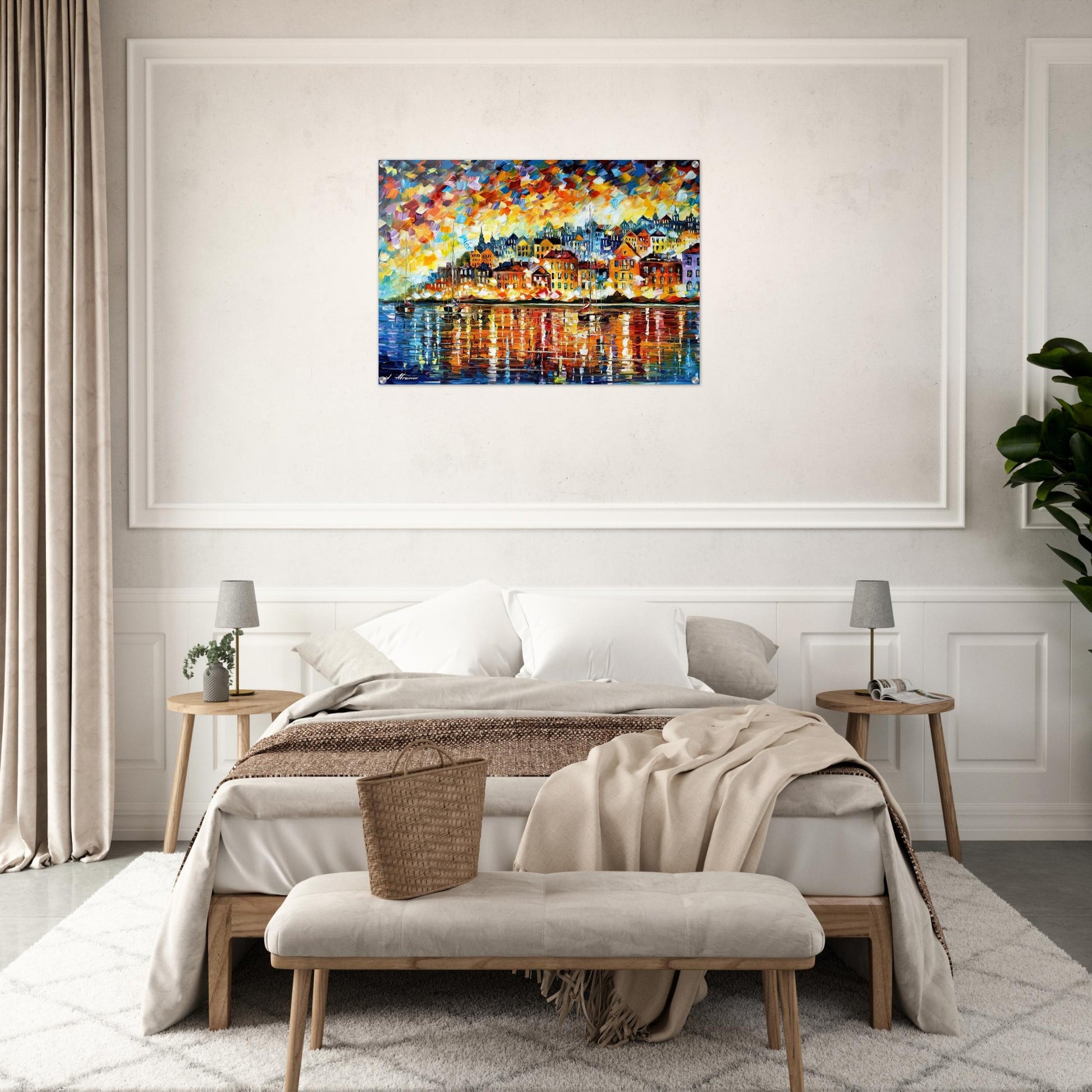 Leonid Afremov - Leonid Afremov Acrylic Print - 70x100 cm / 28x40″ inches | Leonid Afremov Wall Art | Leonid Afremov Prints