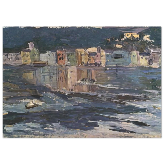 SANTA MARGUERITE 1906 - Wassily Kandinsky Brushed Aluminum Print - 70x100 cm / 28x40 inches | Wassily Kandinsky Aluminum Print | Wassily Kandinsky Prints