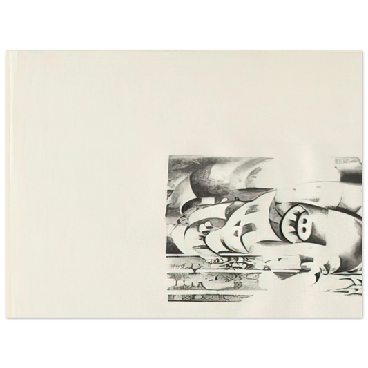 Lee Bontecou - ELEVENTH STONE 1970  75x100 cm / 30x40inches Fine Art Poster