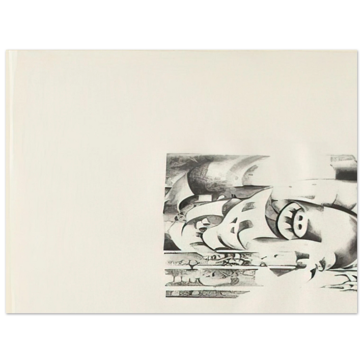 Lee Bontecou - ELEVENTH STONE 1970  75x100 cm / 30x40inches Fine Art Poster