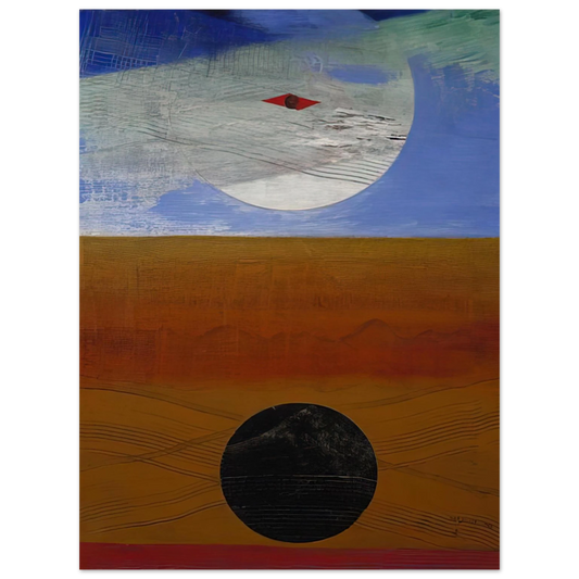 Max Ernst - Sea and Sun  75x100 cm / 30x40inches Fine Art Poster