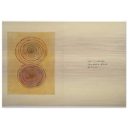 SUBLIMATION 2002 1 - Louise Bourgeois Brushed Aluminum Print - 70x100 cm / 28x40 inches | Louise Bourgeois Aluminum Print | Louise Bourgeois Prints