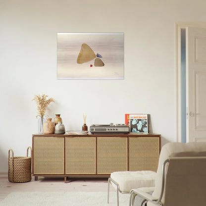 23.10.49 - 1949 - Julius Bissier Brushed Aluminum Print - 70x100 cm / 28x40 inches | Julius Bissier Aluminum Print | Julius Bissier Prints