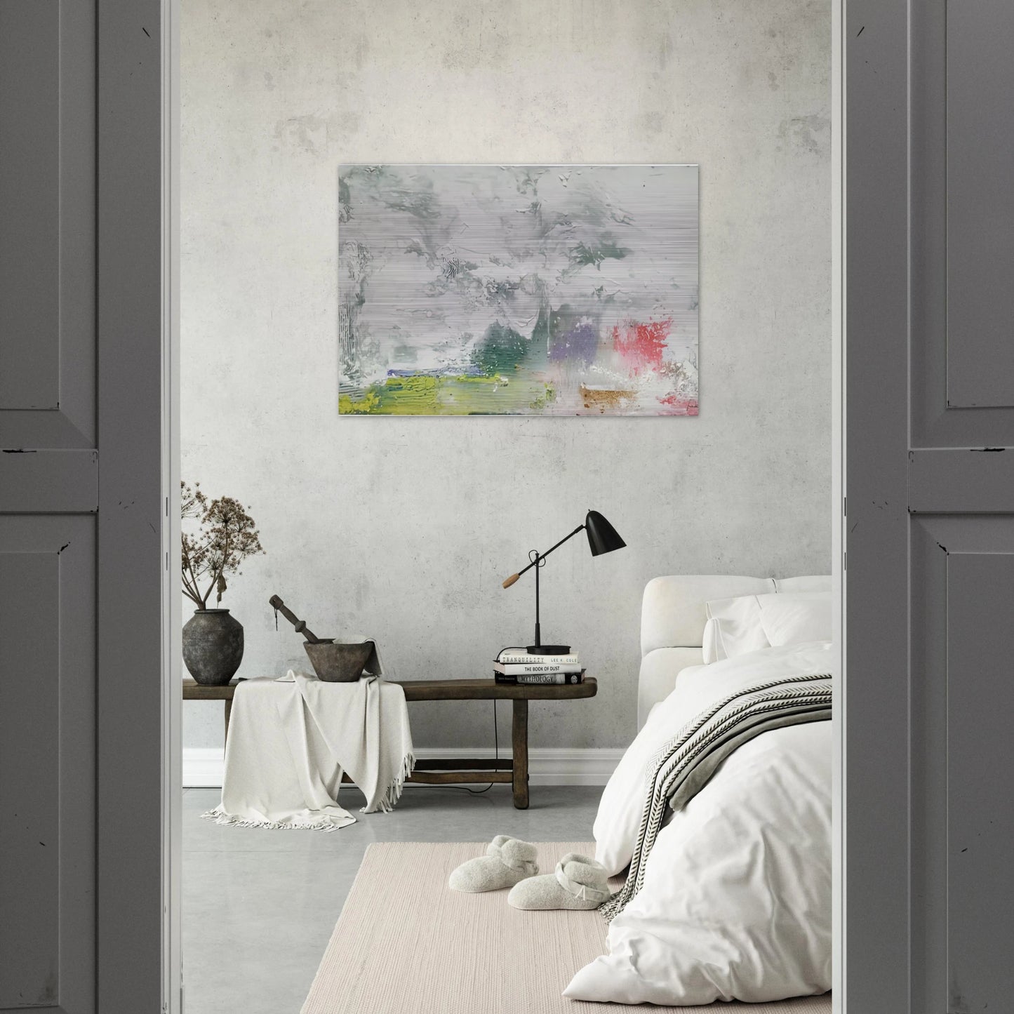 Maelstrom, 1992- - Helen Frankenthaler Brushed Aluminum Print - 70x100 cm / 28x40 inches | Helen Frankenthaler Aluminum Print | Helen Frankenthaler Prints