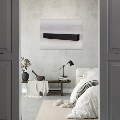 Untitled - 1990 - Donald Judd Brushed Aluminum Print - 70x100 cm / 28x40 inches | Donald Judd Aluminum Print | Donald Judd Prints