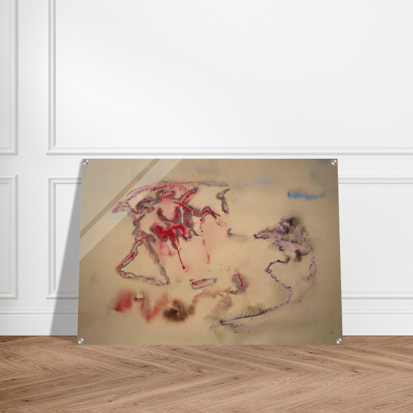 UNTITLED 1958 - Henri Michaux Acrylic Print - 70x100 cm / 28x40″ inches
