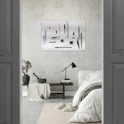 UNTITLED 1977 - Esteban Vicente Brushed Aluminum Print - 70x100 cm / 28x40 inches | Esteban Vicente Aluminum Print | Esteban Vicente Prints
