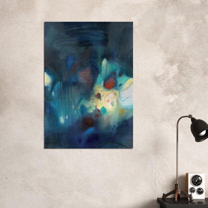 CLAIR D OBSCURITE 1988 - Chu teh Chun Brushed Aluminum Print - 70x100 cm / 28x40 inches | Chu teh Chun Aluminum Print | Chu teh Chun Prints