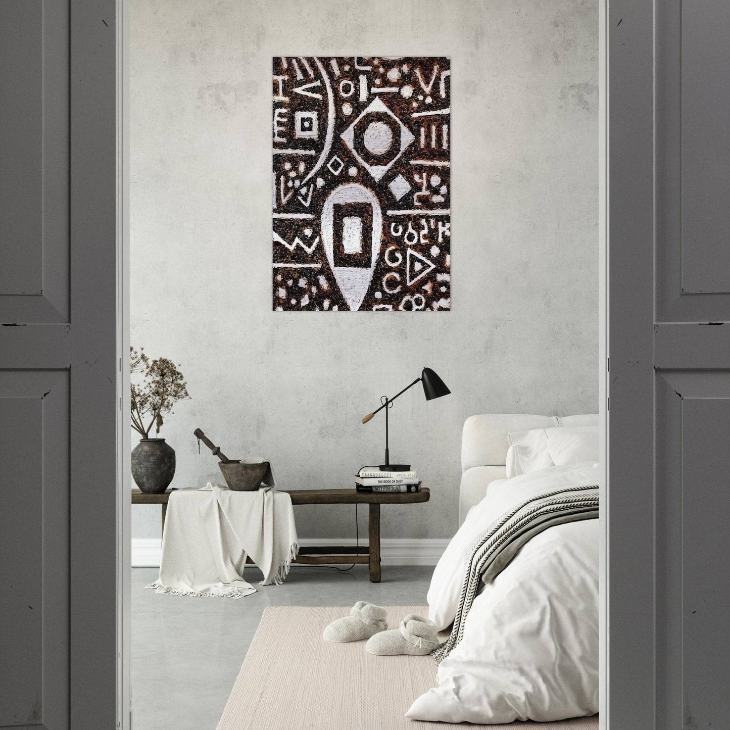 Inbalance of Time - Richard Pousette-Dart Brushed Aluminum Print - 70x100 cm / 28x40 inches | Richard Pousette-Dart Aluminum Print | Richard Pousette-Dart Prints