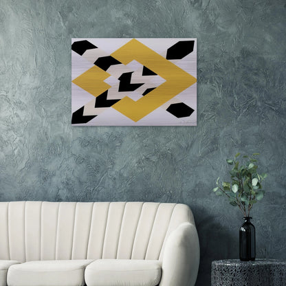 Constellation - 1971 - Allan D Arcangelo Brushed Aluminum Print - 70x100 cm / 28x40 inches | Allan D Arcangelo Aluminum Print | Allan D Arcangelo Prints
