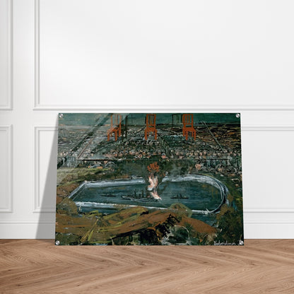 OPERATION SEA LION 1975 - Anselm Kiefer Acrylic Print - 70x100 cm / 28x40″ inches